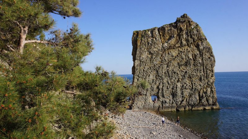 Дивноморск скала парус