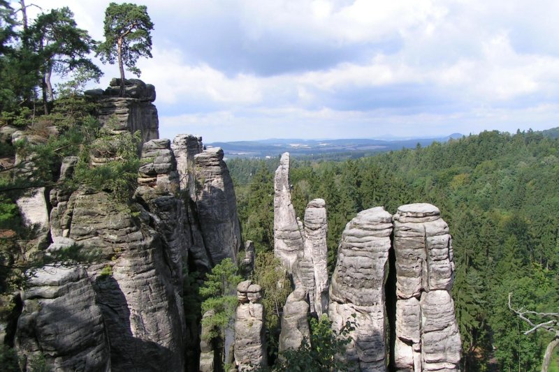 Праховские скалы чехия