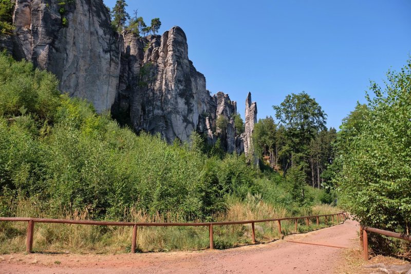 Праховские скалы чехия