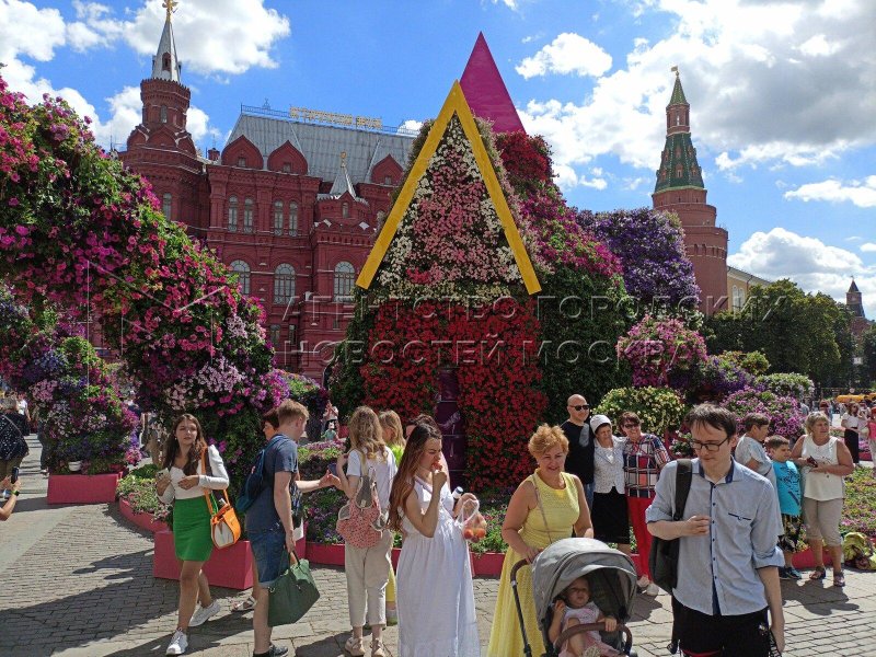 Фестиваль цветов в москве