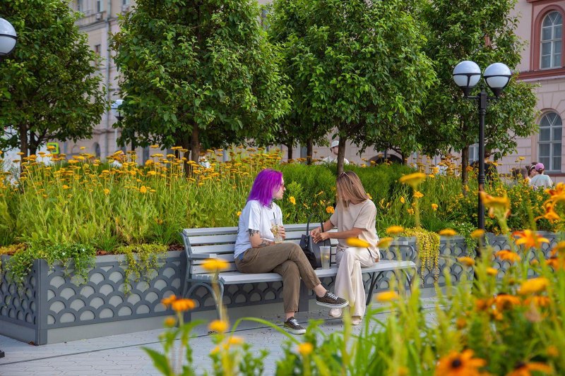 Лето в москве сады и цветы