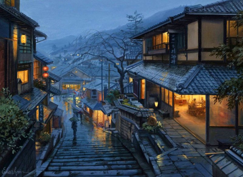 Художник evgeny lushpin