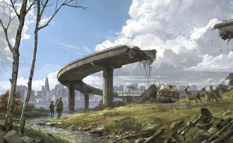 The last of us concept art