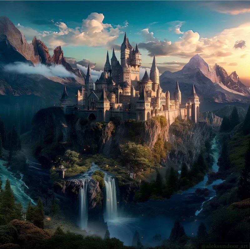 Fantasy castle