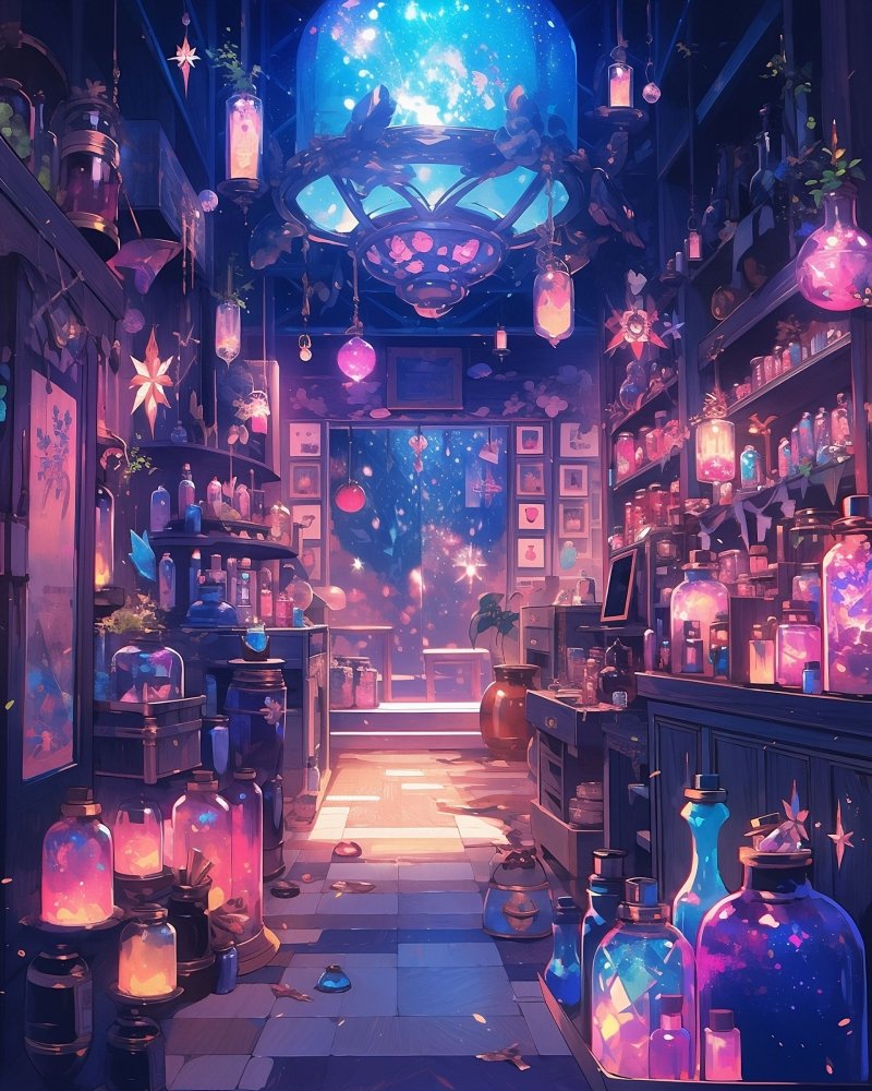 Magic potion shop