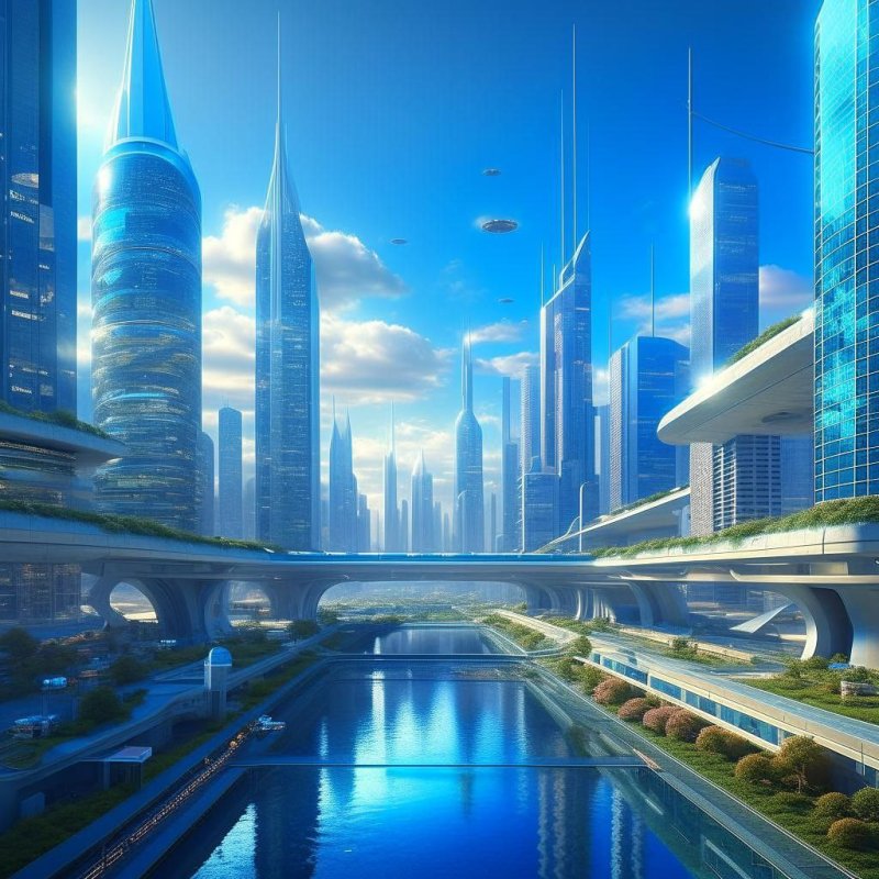 Futuristic city