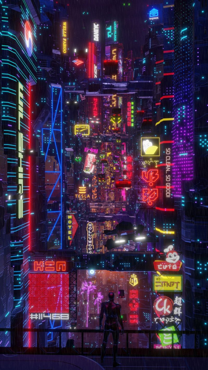 Cyberpunk city