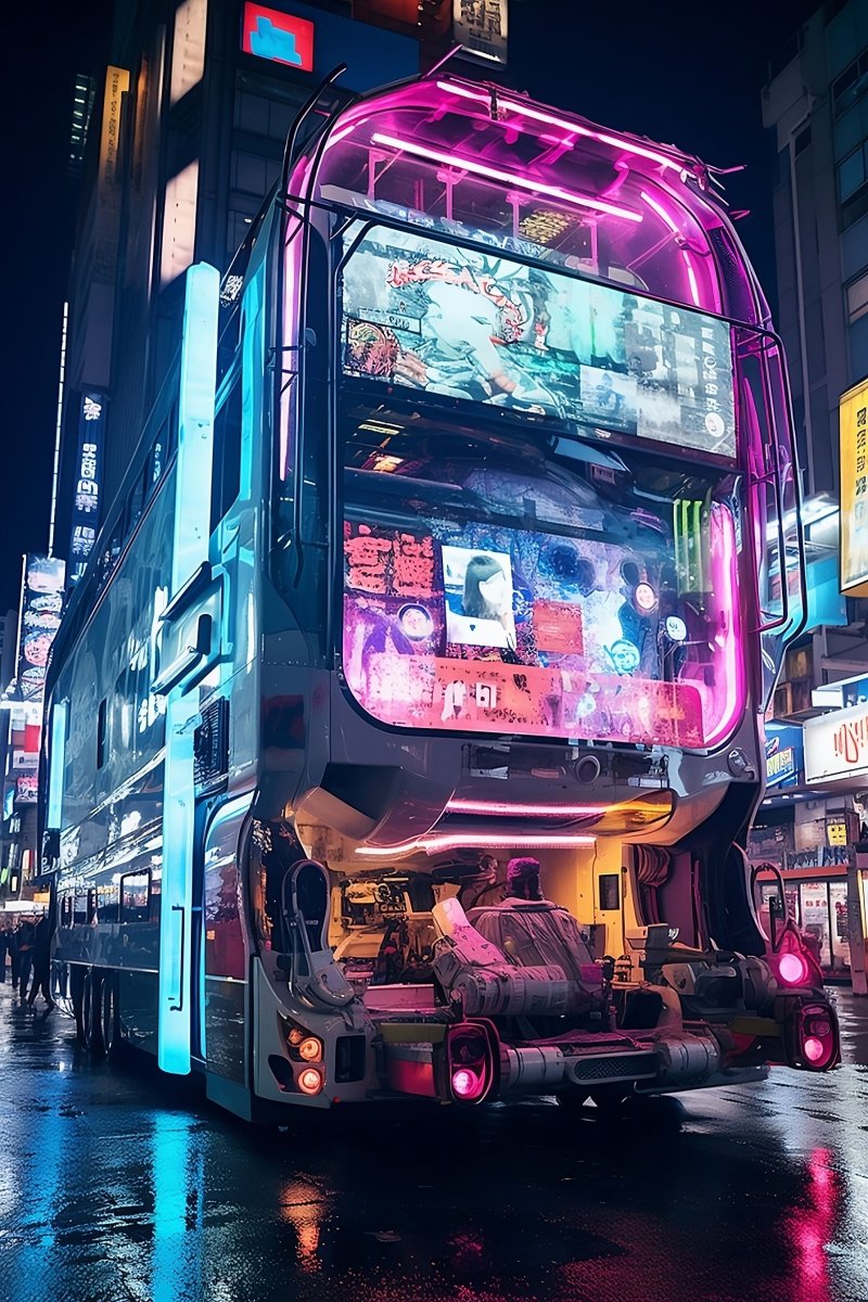 Cyberpunk city