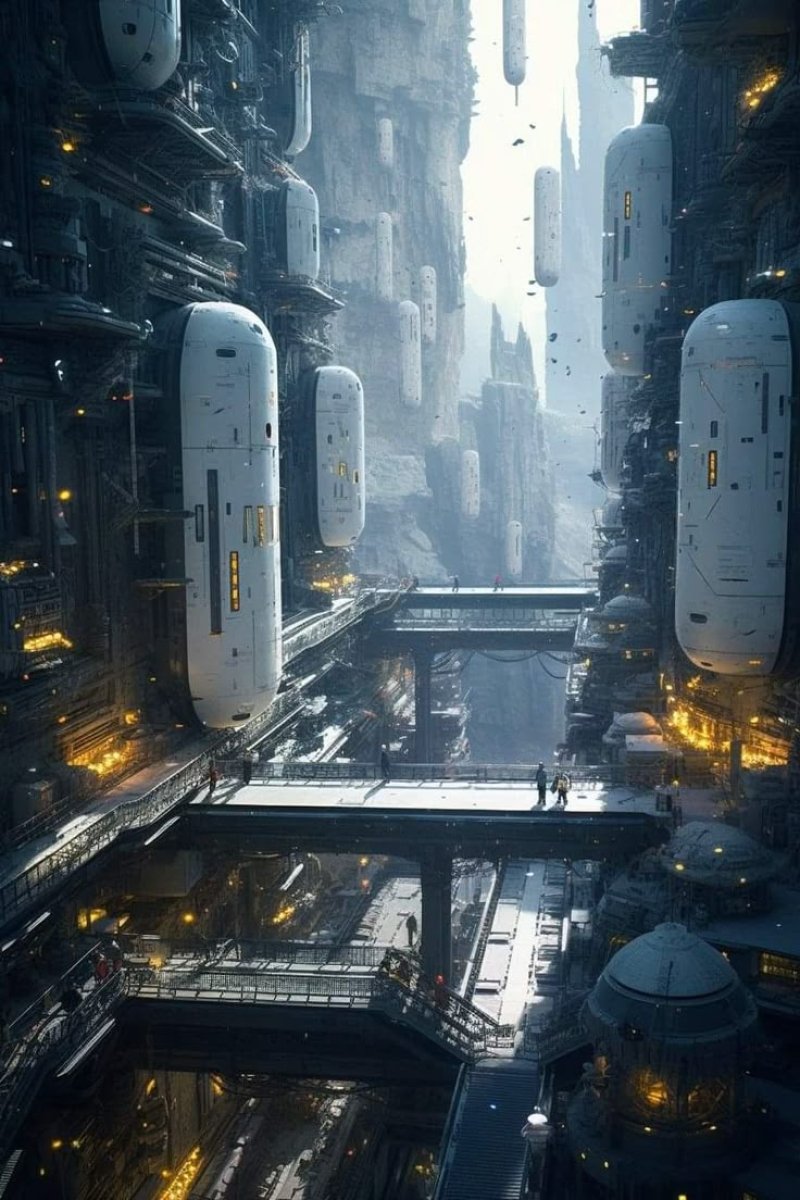 Sci fi city