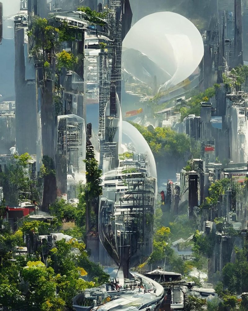 Futuristic city