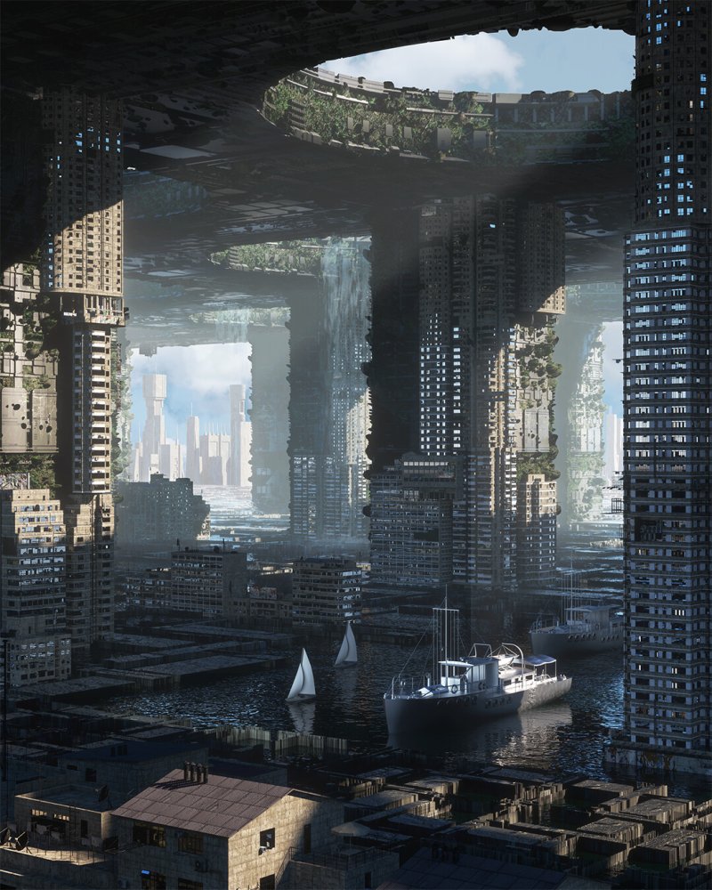 Sci fi city