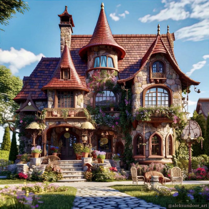 Fairy tale house