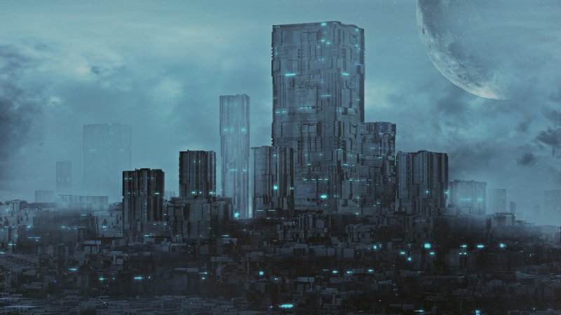 Sci fi city