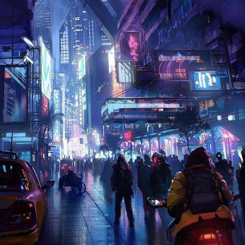 Найт сити cyberpunk переулок