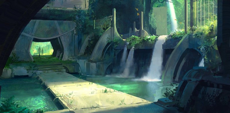 Environment concept art