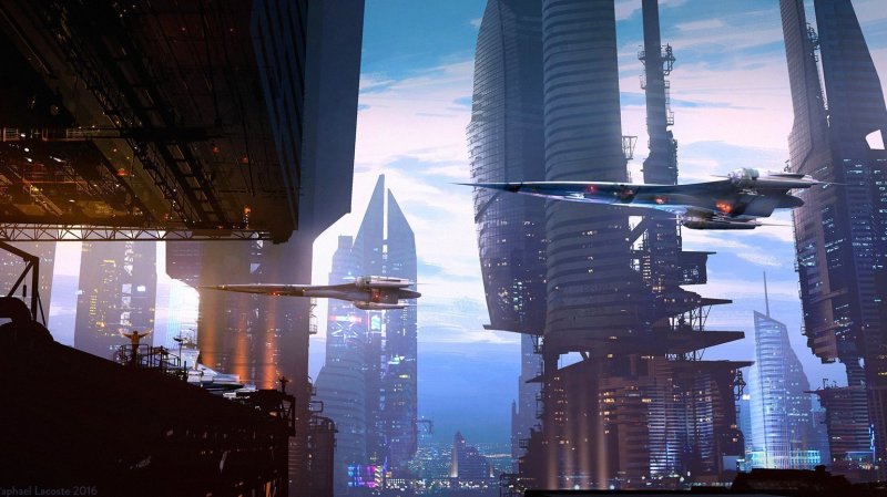 Futuristic sci fi