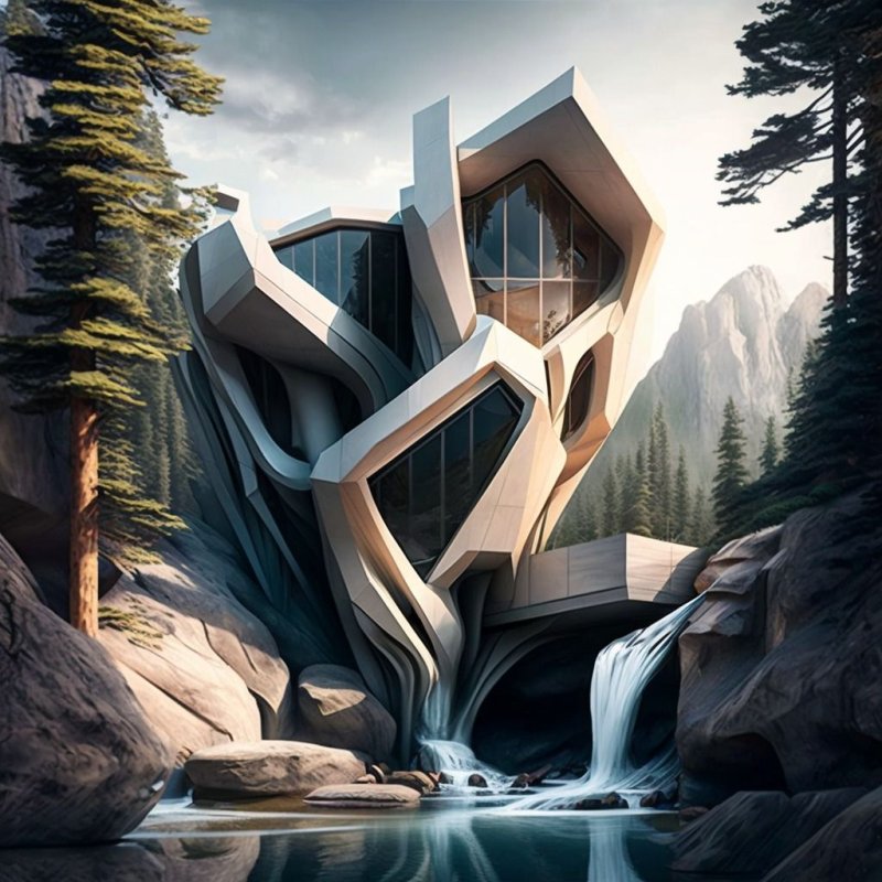 Futuristic architecture