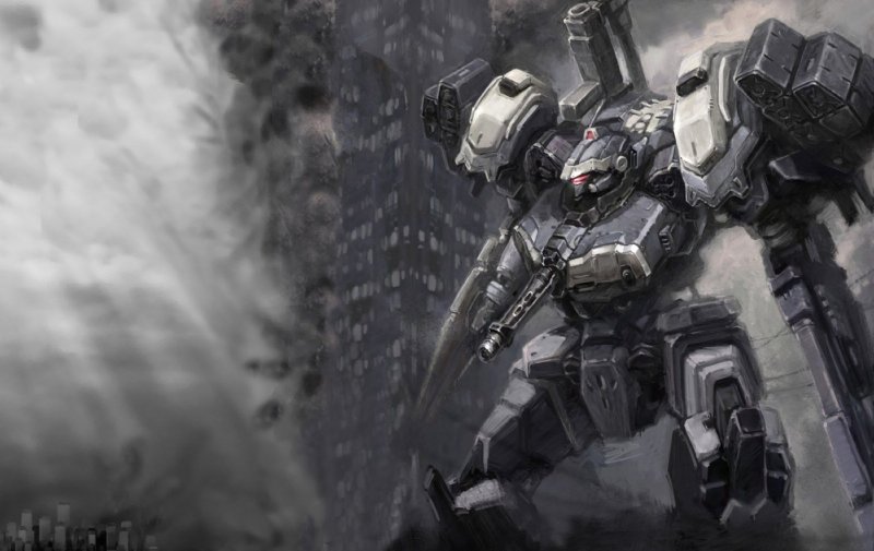 Мехи armored core art