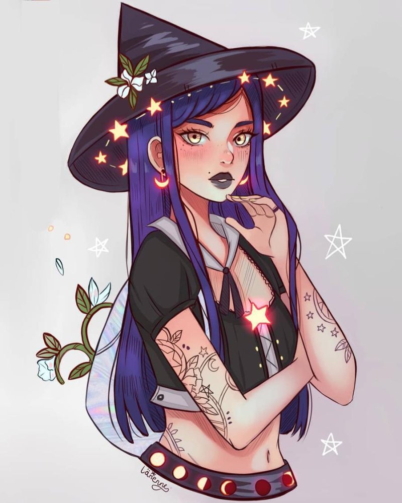 Larienne art witch