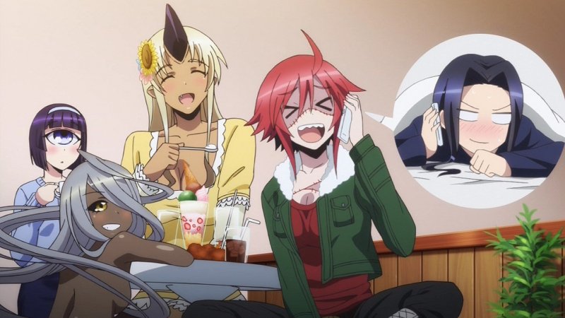 Monster musume гарем