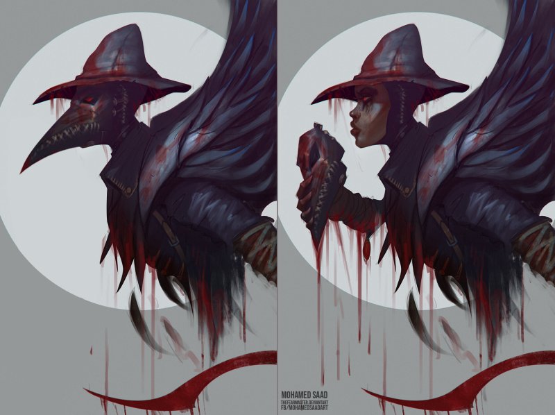 Bloodborne art эйлин