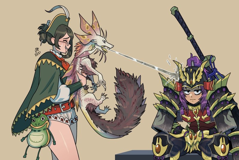 Monster hunter mizutsune