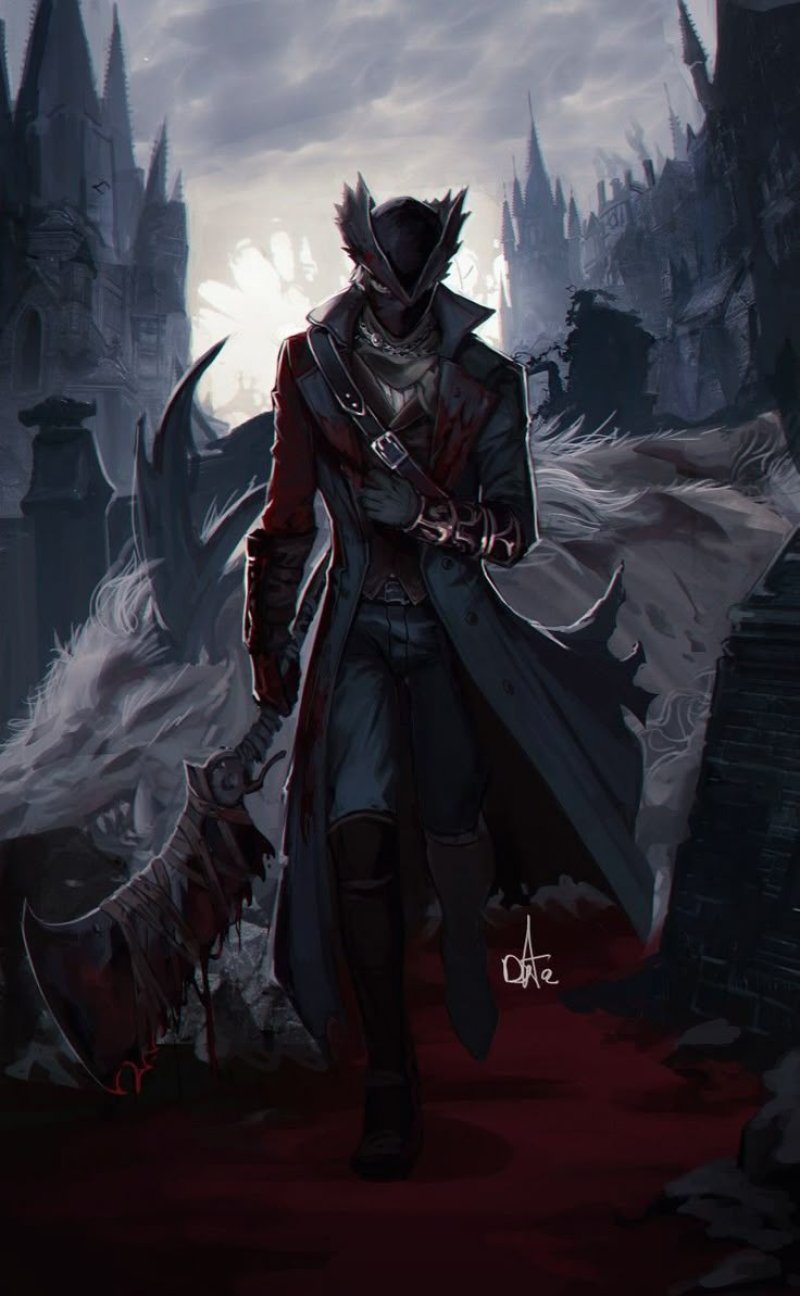 Охотник из bloodborne