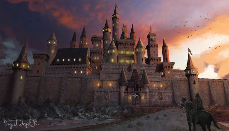 Замок fantasy castle