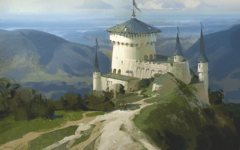 Замок fantasy castle