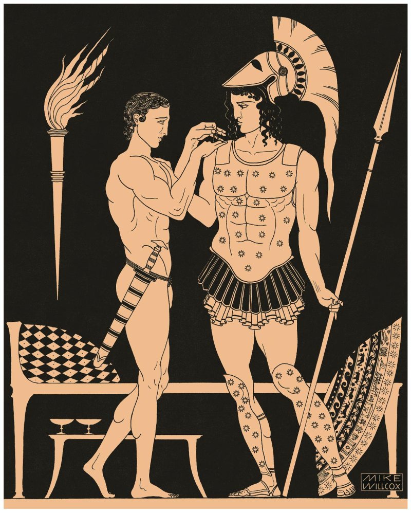 Achilles and patroclus