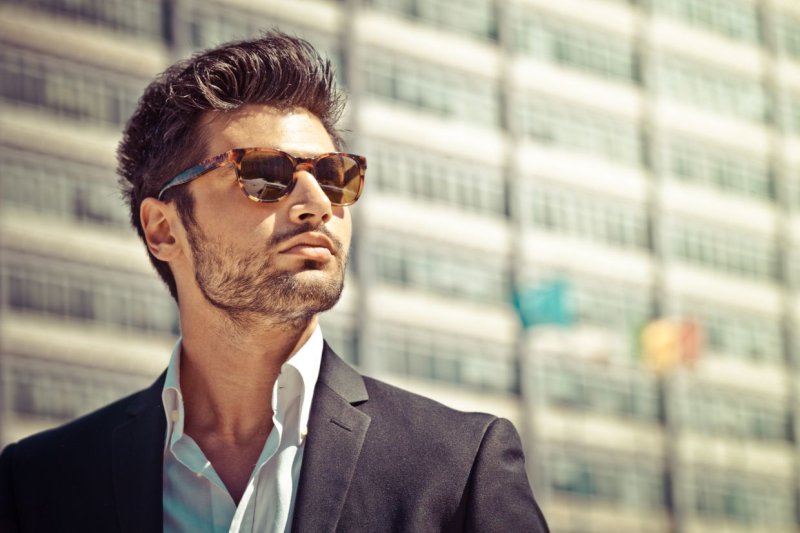 Man with sunglasses