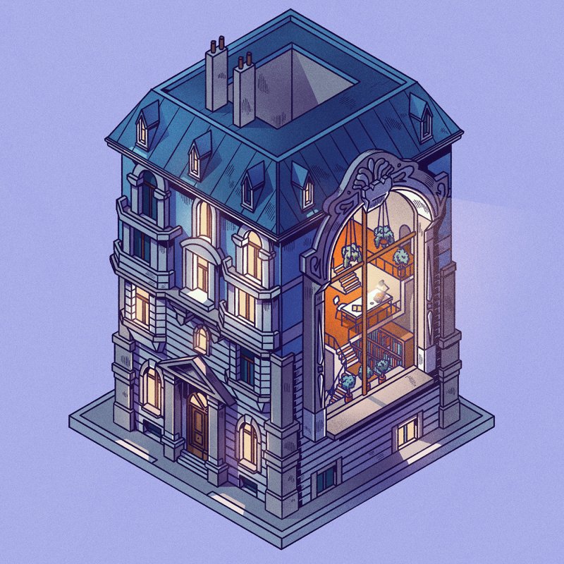 Isometric arts дом