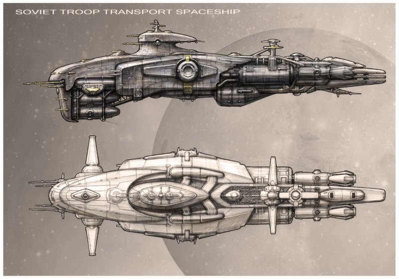 Космический корабль концепт арт