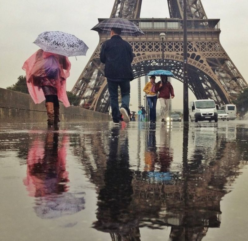 Paris sous la pluie