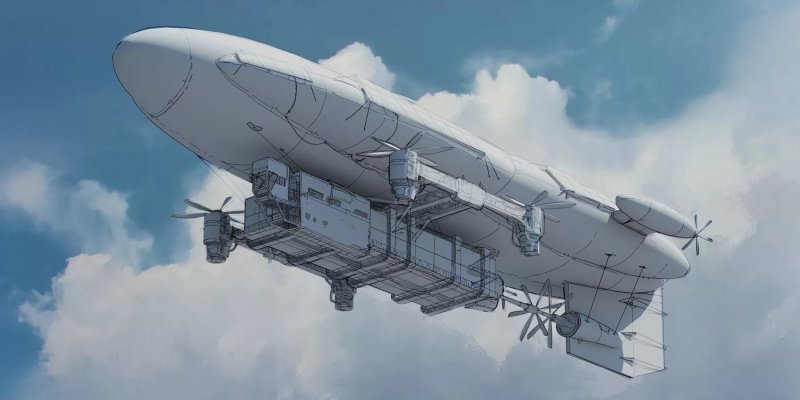 Zeppelin дизельпанк дирижабли