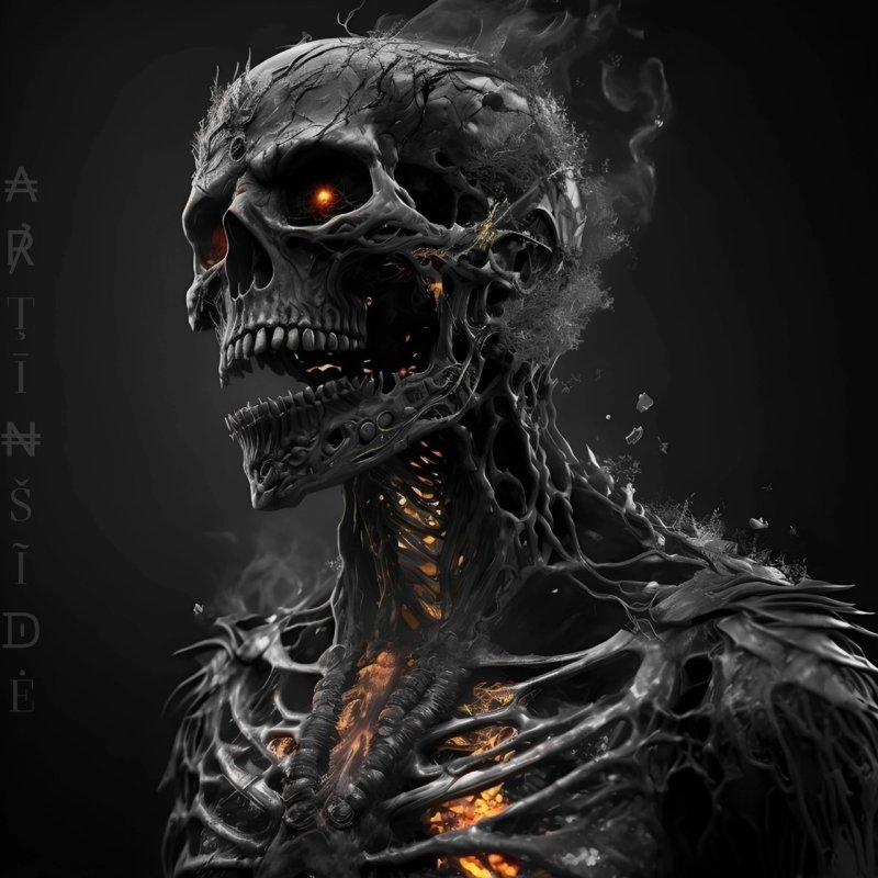 Skeleton art