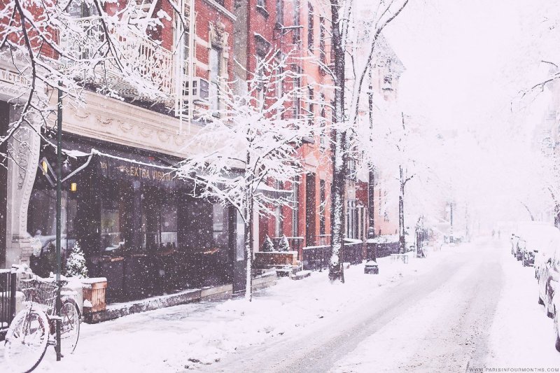 Winter in new york