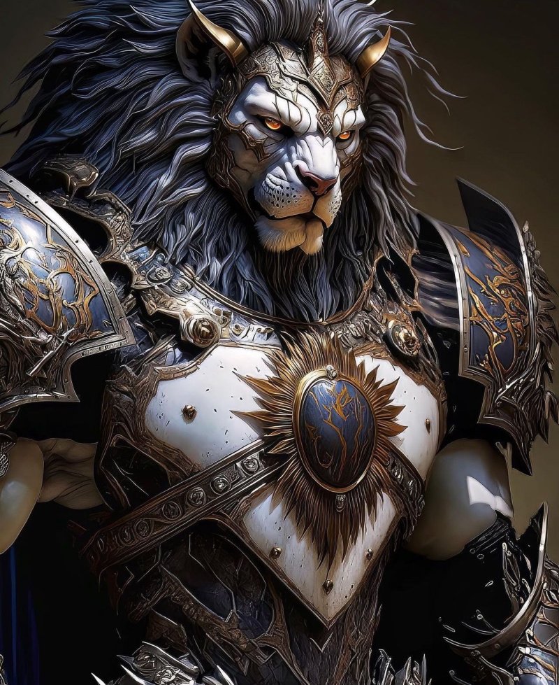 Lion warrior