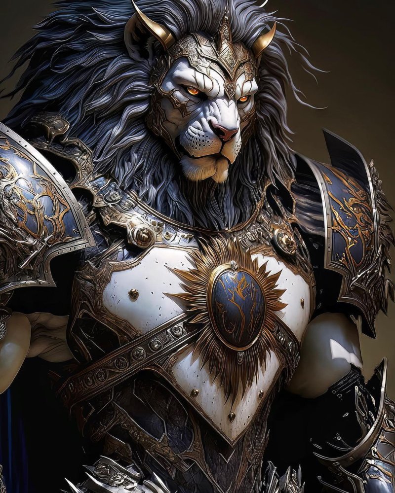 Lion warrior