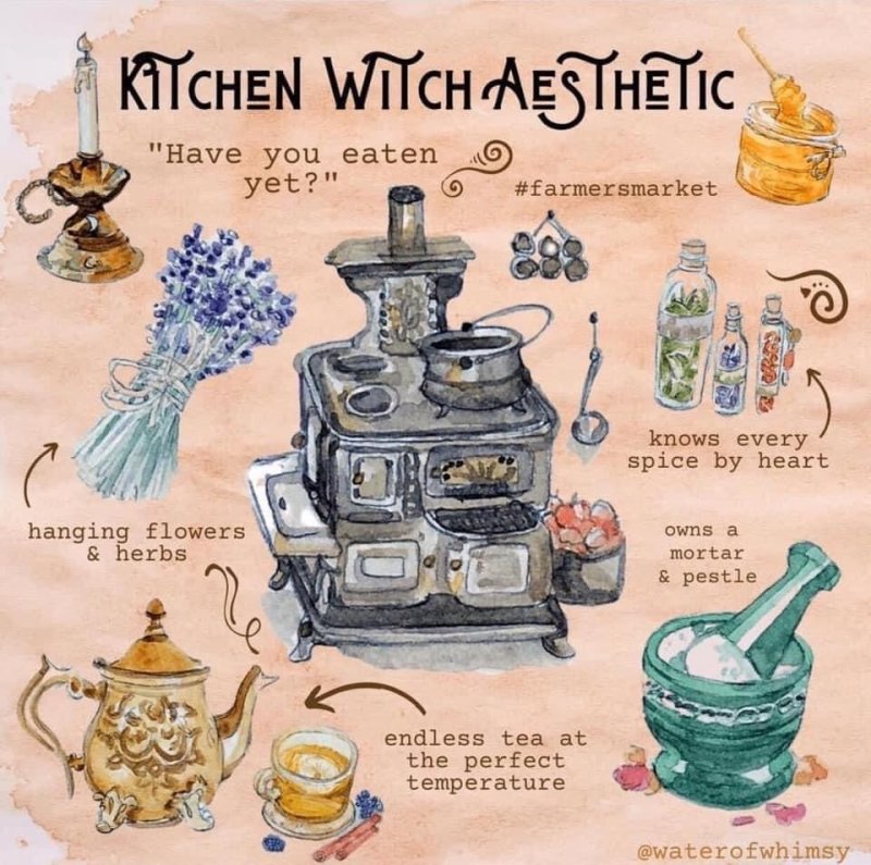 Kitchen witch