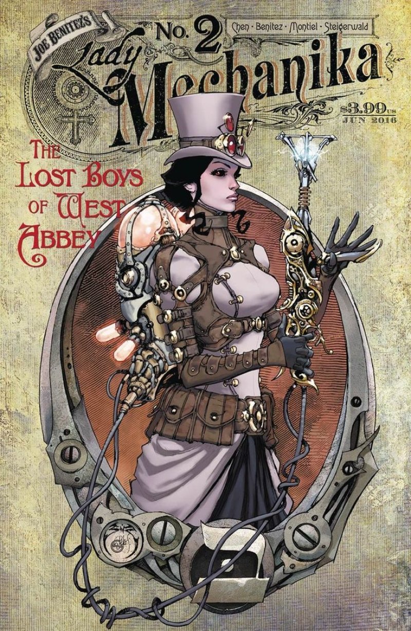 Lady mechanika комикс