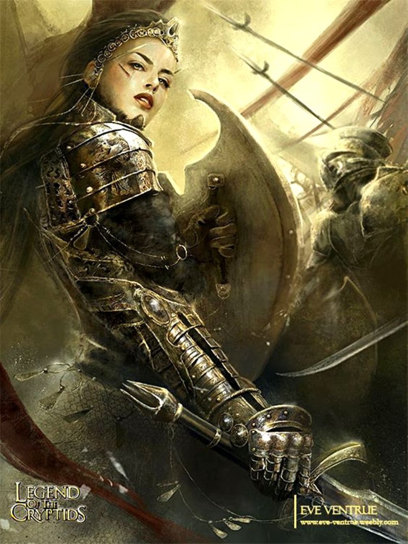 Eve ventrue художник викинги