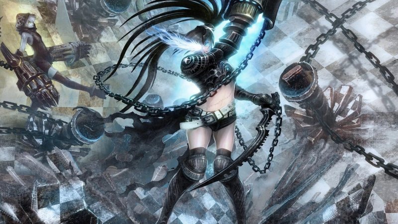 Black rock shooter huke