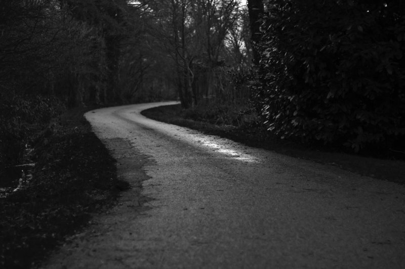 Dark road