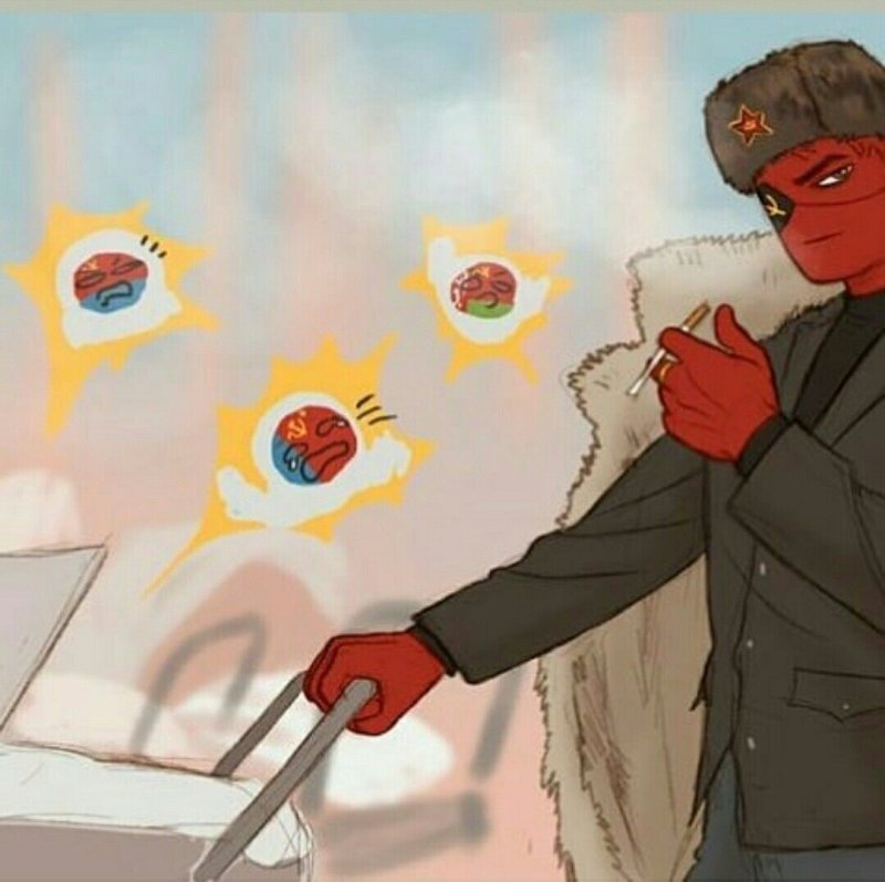 Советский союз арт countryhumans