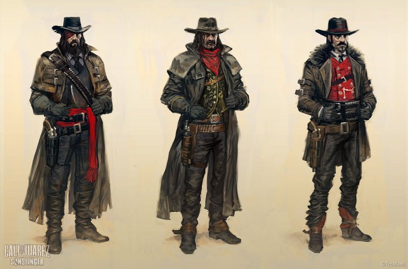 Call of juarez gunslinger art