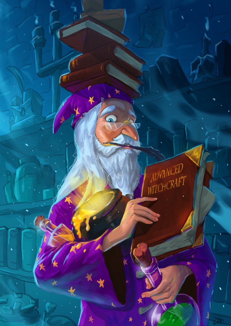 Alchemist wizard алхимик