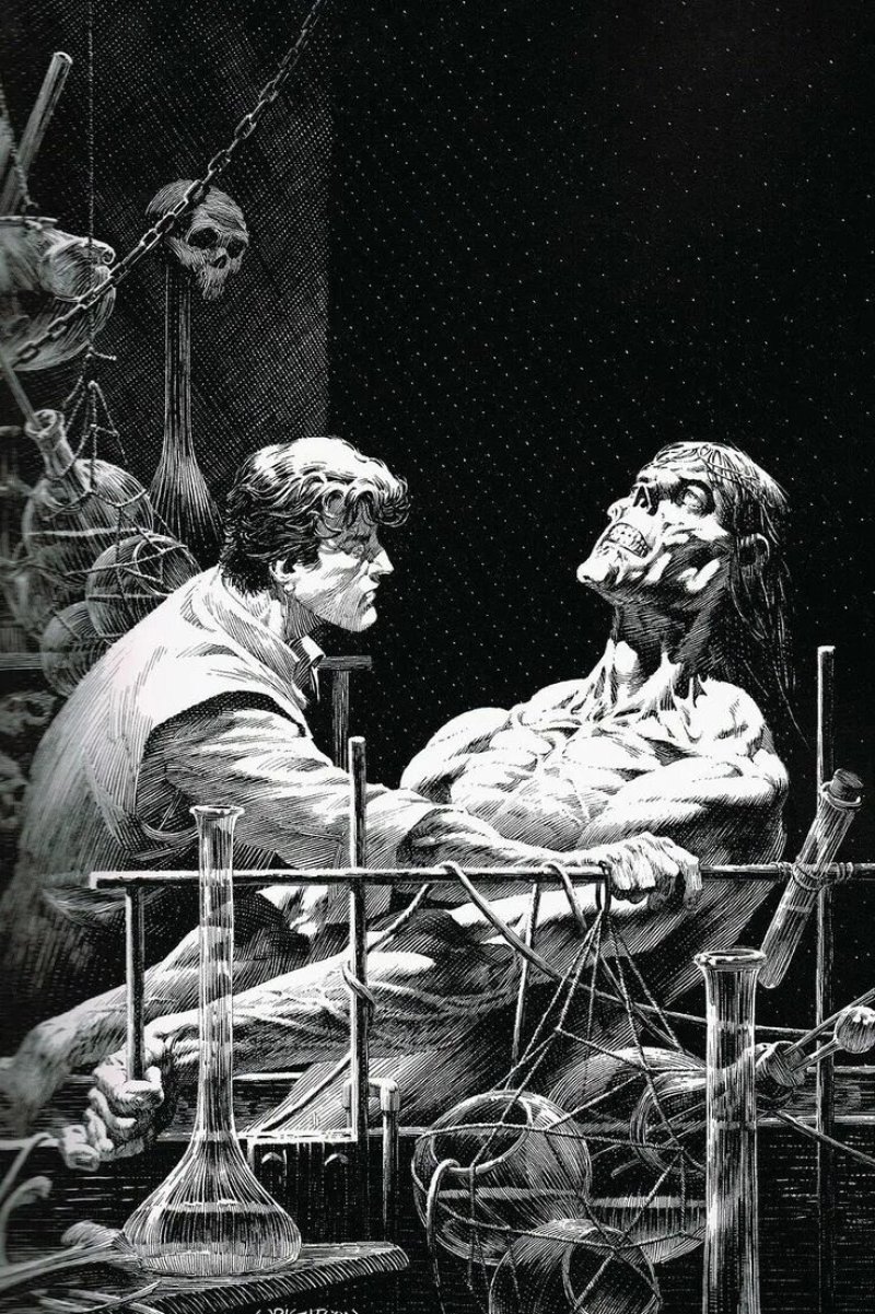 Bernie wrightson франкенштейн