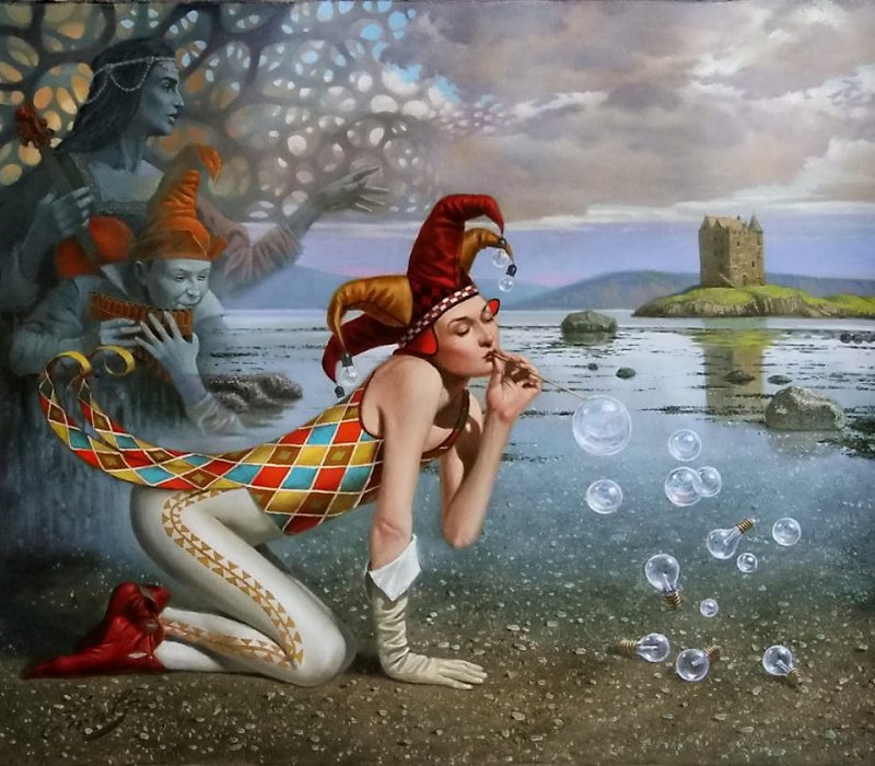 Художник michael cheval михаил хохлачев