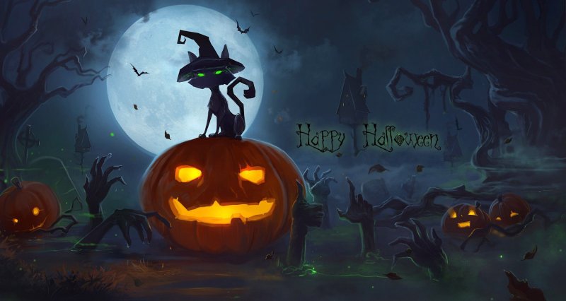 Happy helloween тыква